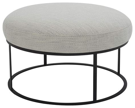 fabric ottomans with metal legs|upholstered ottoman with metal legs.